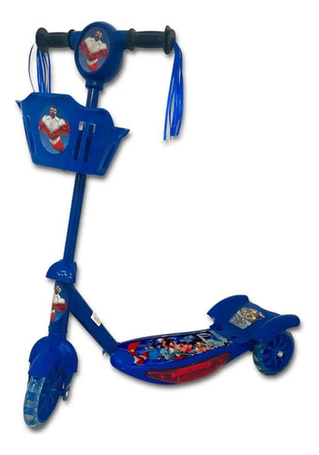 Monopatin Tripatin Scooter Infantil Musical Con Luces St Pgu