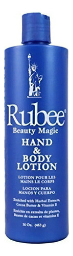  Rubee Locion Para Manos Y Cuerpo 16 Oz