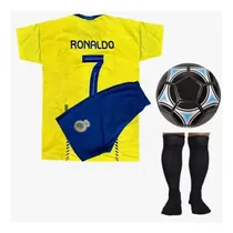 Comprar Kit Conjunto Futbol Infantil + Media + Pelota Ronaldo 1 Ronaldo 1 12