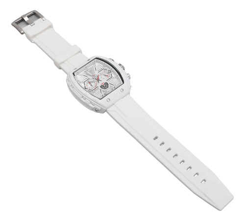 Relógio De Quartzo Branco Branco Timing Men Accurate Waterpr