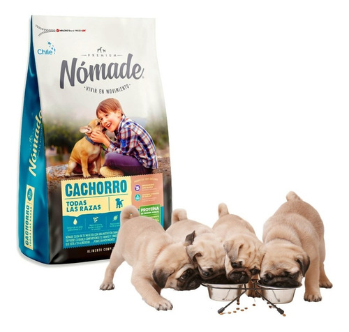 Alimento Premium Nomade Perro Cachorro 10 Kg