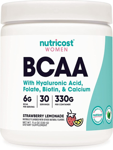 Bcaa Polvo 6000 Mg Nutricost - g a $672