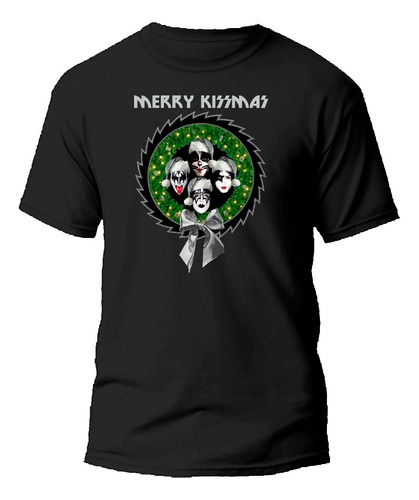 Remera Algodón Kiss Heavy Metal Musica Bandas