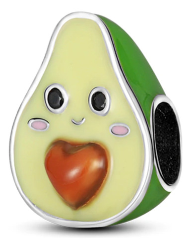 Charm Aguacatito Plata Ley 925