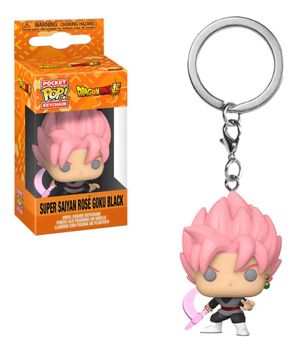 Funko Pop Llavero Goku Black Super Saiyan Rose Dragon Ball Z Color Super Saiyan Rose Goku Black / Guadaña / DBS