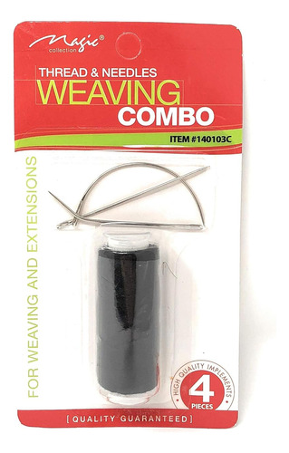 Kit De Tejido Y Costura, Incluye Agujas Y Hilo Negro