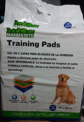 Envio Gratis !! 100 Pañales Sabanillas Mascota Perros 60x60