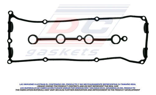 Empaque Punterias Nissan L4 2.4l Dohc Ka24de 16 Valvulas Inc