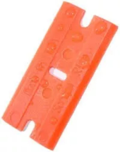 Hoja Plastico Quitar Stickers / Restos Pulido Autos.x10 Unid