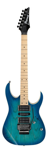 Guitarra Elétrica Ibanez Rg470ahm Superstrat 2020 Azul Gloss