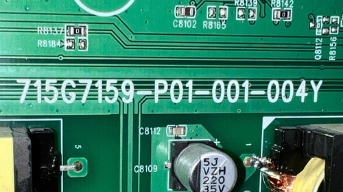 Tarjeta Led Driver Vizio D55u-d1 715g7159-p01-001-004y (Usado)