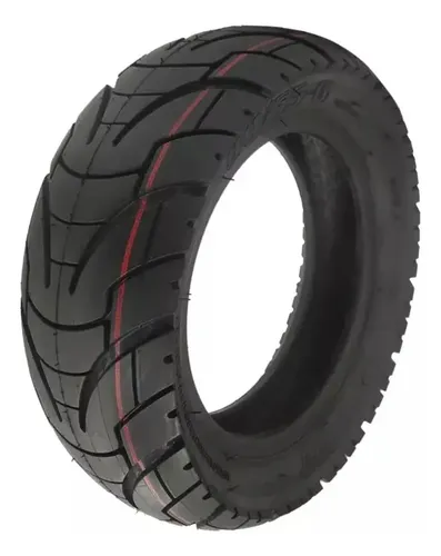 Pneumatico Sottovuoto 10 Pollici 80/65-6,5 Per Scooter Elettrico - Nero - Foto 3