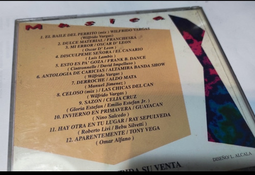 Música Latina Cd Merengue Salsa Tecno Original Disco (Usado)