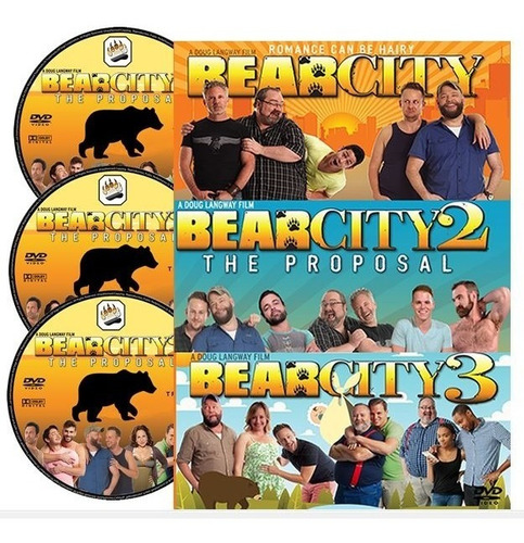 Dvd - Bear City - Serie - Filmes Gls (gay) 