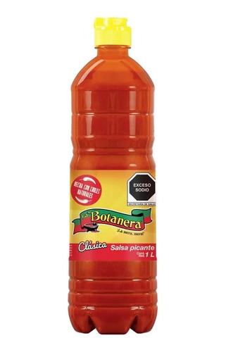 Salsa Botanera - Botella De 1 L - Producto Mexicano