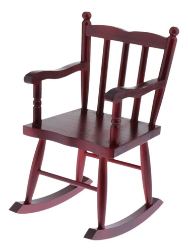 Muebles De Madera Para Muñecas, Casa De Muñecas, Mecedora,