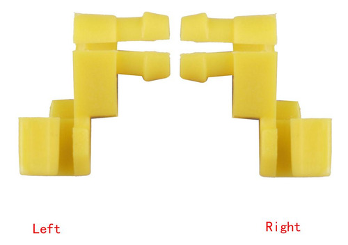 Para 4 X 15 Unids Nylon Door Lock Clips Conector De