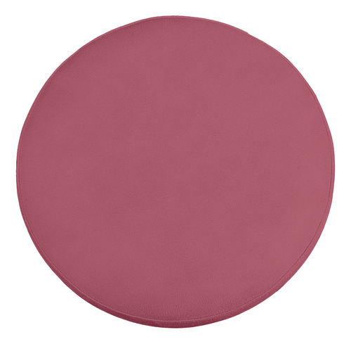 Puff Cilindro Live Para Sala E Quarto Suede - Jylcrom Cor Rose