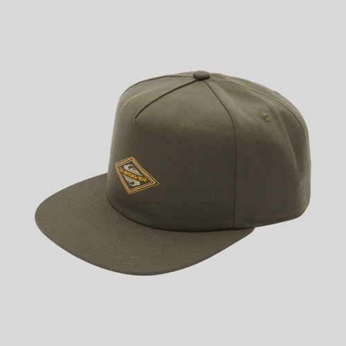 Gorra Quiksilver Modelo Fiver Verde Militar Importado