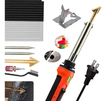 Comprar Soldador De Plástico De 60-100w, Soldador De Plástico, Kit De Reparación De Soldadura De Plástico Para Soldadora Portatil Reparación De Parachoques De Coche, Salpicadero, Kayak, Canoa