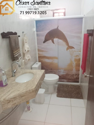 Imagem 21 de 21 de Casa 3/4, Sendo 1 Suíte, A 500m Da Praia. Jauá - Camaçari - Ca01187 - 70632695