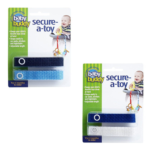 Baby Buddy Secure-a-toy, Correa De Seguridad Asegura Juguete