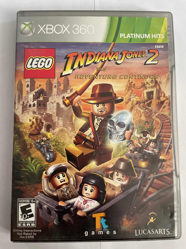 Lego Indiana Jones 2 The Adventure Continues, Xbox 360 (Usado)