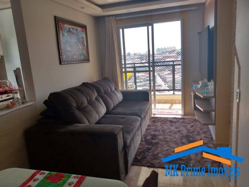 Imagem 5 de 15 de Excelente Apartamento Com 02 Dormitórios E Sacada/permuta Por Casa Térrea - 1900