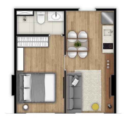 Imagem 26 de 27 de Apartamento Residencial Em Curitiba - Pr - Ap0338_capr