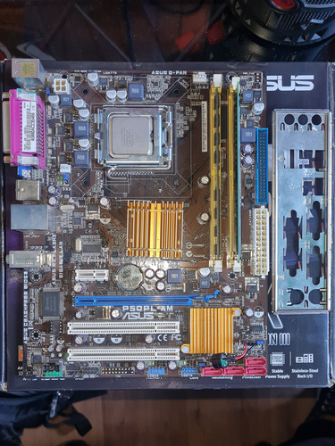 Placa Madre Asus P5qpl-am Intel E5400 Ddr2 Pack Lga775