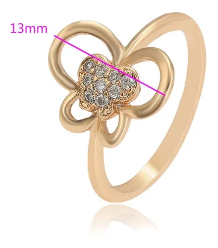 Anillo mariposa 2025 swarovski