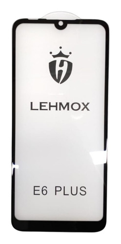 Película De Vidro 3d Moto E6 Plus Preta Lehmox