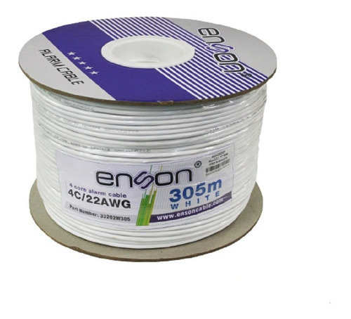 Cable Alarma Bobina Enson 33202w305 4c/22w Pro-ii 305mts