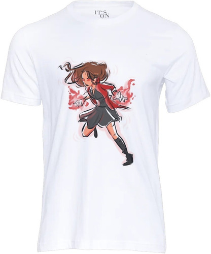 Playera Dibujo Wanda Maximoff Usando Poderes. Wandavision