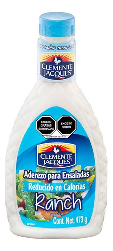Aderezo Para Ensaladas Clemente Jacques Estilo Ranch Reducid