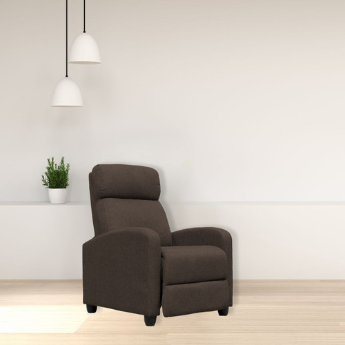 Sillon Reclinable Reposet Para Adulto Lumm Sillon Para Tv Chocolate Liso