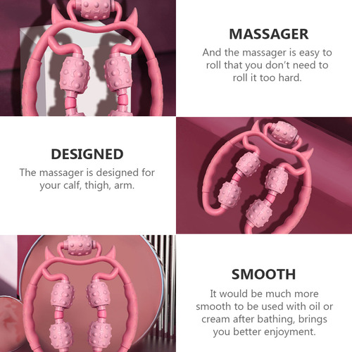 Rodillo De Masaje Manual Para Relajación Muscular De Piernas
