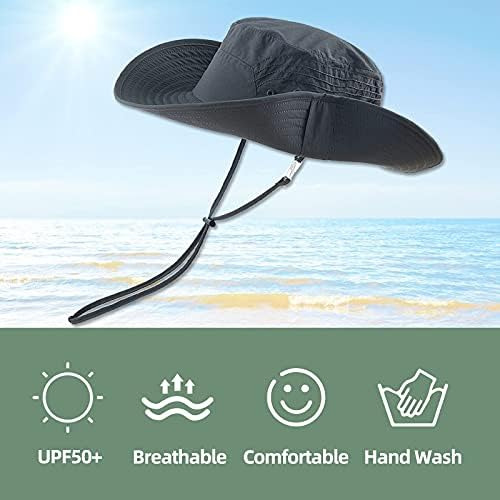 Sombrero Tnffna Upf 50+ Boonie De Malla, Ala Ancha, Gorra