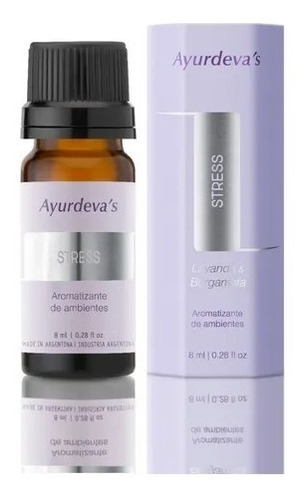 Aceite Esencial Stress Ayurdeva's Lavanda Bergamota & Azahar