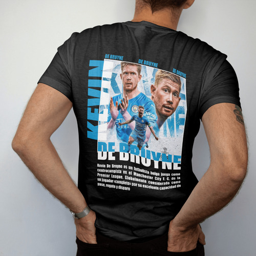 Playera Hombre Camisa Kevin De Bruyne FĂștbol Manchester City