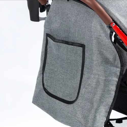 Coche Paseador Para Bebe Con Cubre Pies Plegable Practico