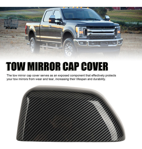Hoo Tapa De Fibra De Carbono Para F-450 F-550 Super Duty