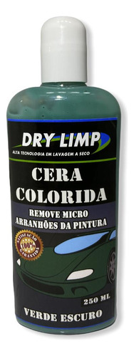 Cera Colorida Automotiva Dry Limp Tira Riscos Superficiais