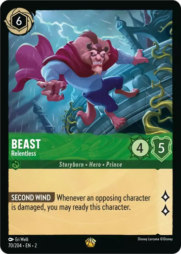 Lorcana: Rotf - 070/216 - Beast - Relentless