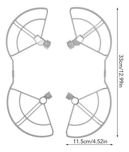 Protector De Hélice De Dron, 4 Piezas, Para Mini 3 Pro
