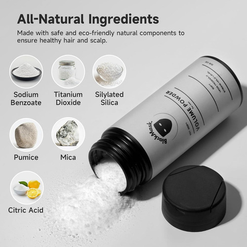, Texturizante Para Cabello Black Mask Para Hombres