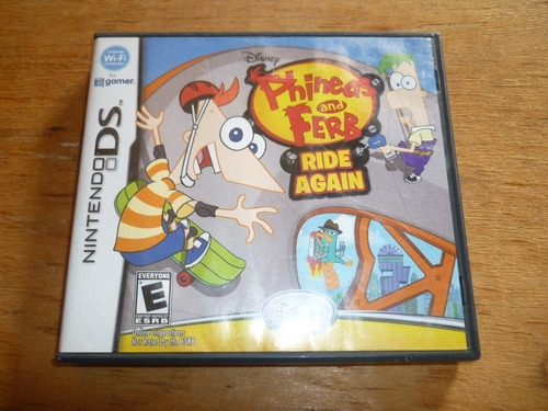 Phineas And Ferb Ride Again Disney Nintendo Ds