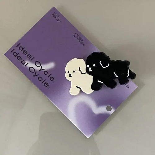 Clipe De Cabelo Para Cães Clipe De Acrílico Creme Para Tub