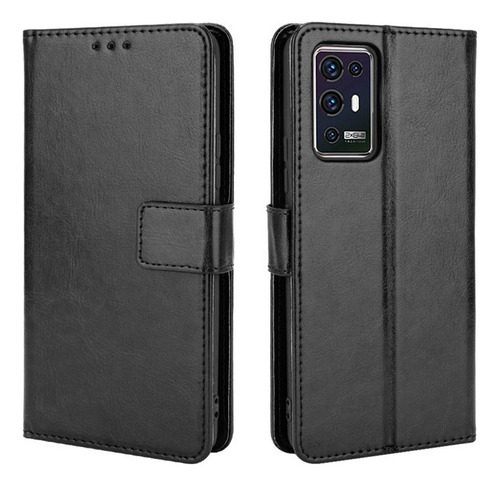 Funda For Zte Axon 30 Pro Ultra 5g De Cuero Flip Cartera