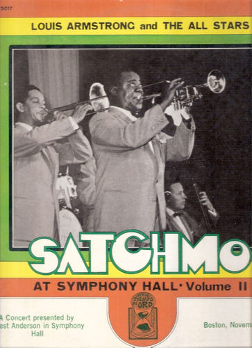 Louis Armstrong: Satchmo At Symphony Hall Vol.2 / Vinilo Mca